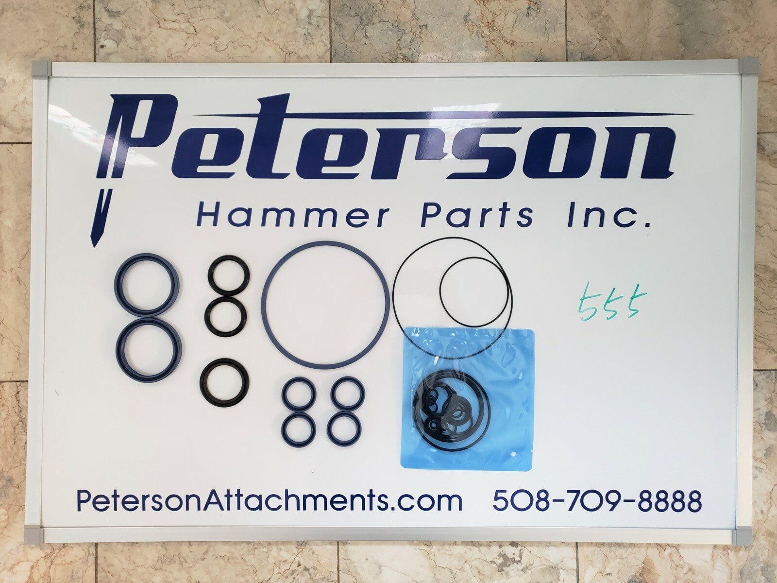 RAMMER 555 HYDRAULIC BREAKER HAMMER SEAL KIT - Peterson Attachments