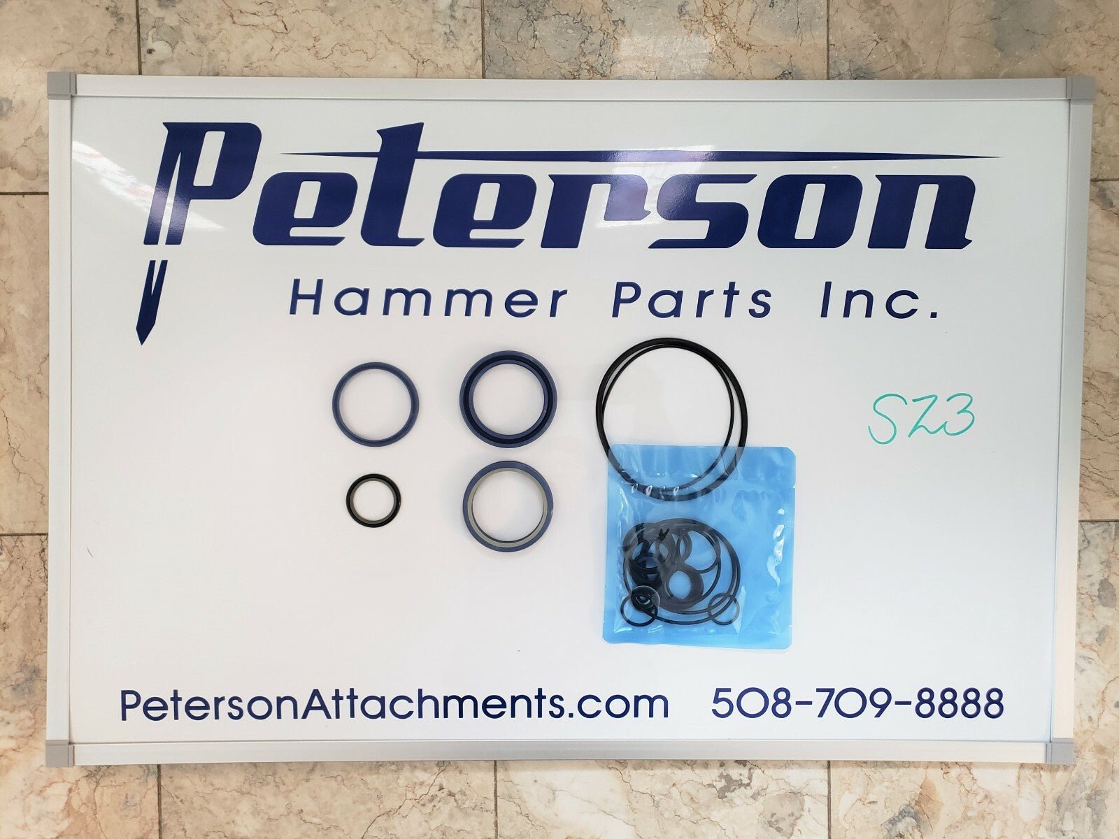 RAMMER S23 HYDRAULIC BREAKER HAMMER SEAL KIT - Peterson Attachments