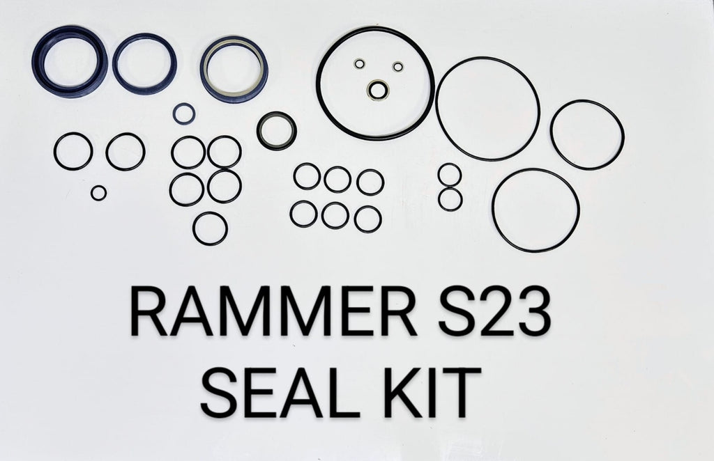 RAMMER S23 HYDRAULIC BREAKER HAMMER SEAL KIT - Peterson Attachments