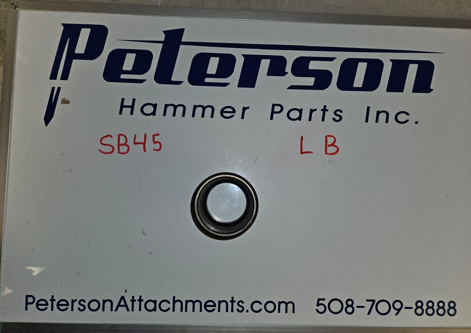 Stanley MB15EX MB20EX Soosan SB45 BREAKER HAMMER LOWER BUSH - Peterson Attachments