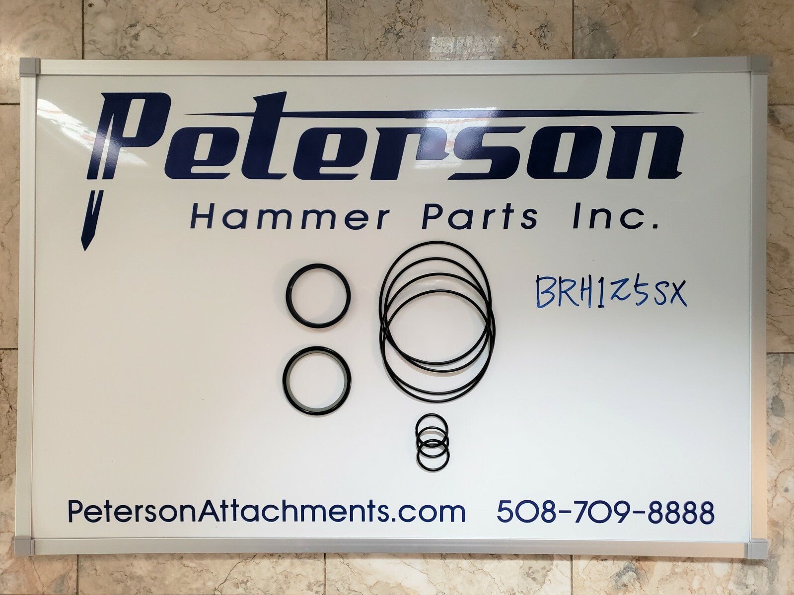 TRAMAC MONTABERT BRH125SX HYDRAULIC BREAKER HAMMER SEAL KIT - Peterson Attachments